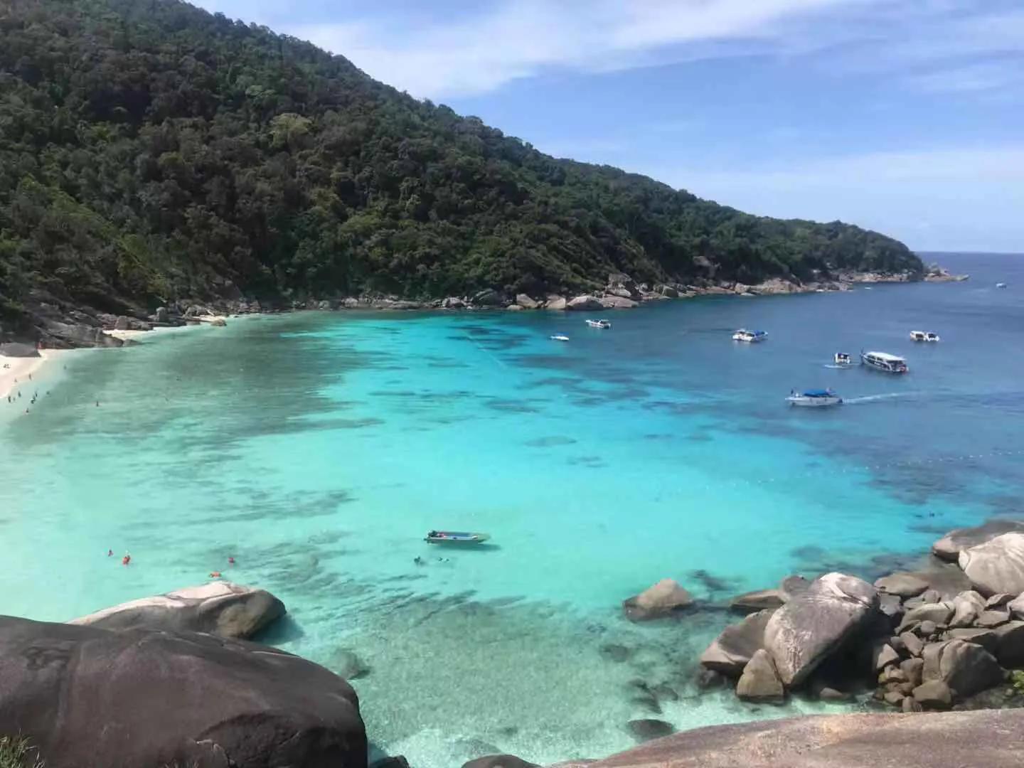 泰国普吉岛十大潜水景点排名第一,泰国斯米兰潜水推荐