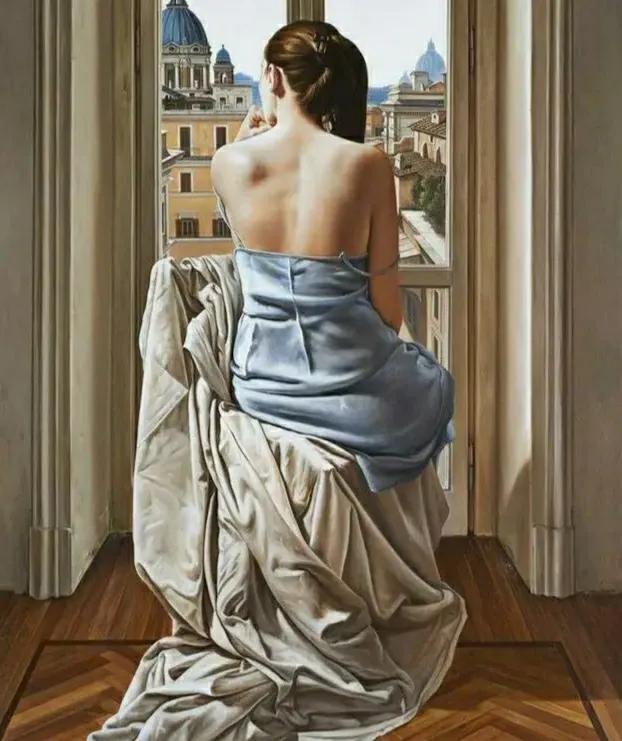 浅谈1个性情朴实的法国女性形体油画在西方艺术史上的深远寓意