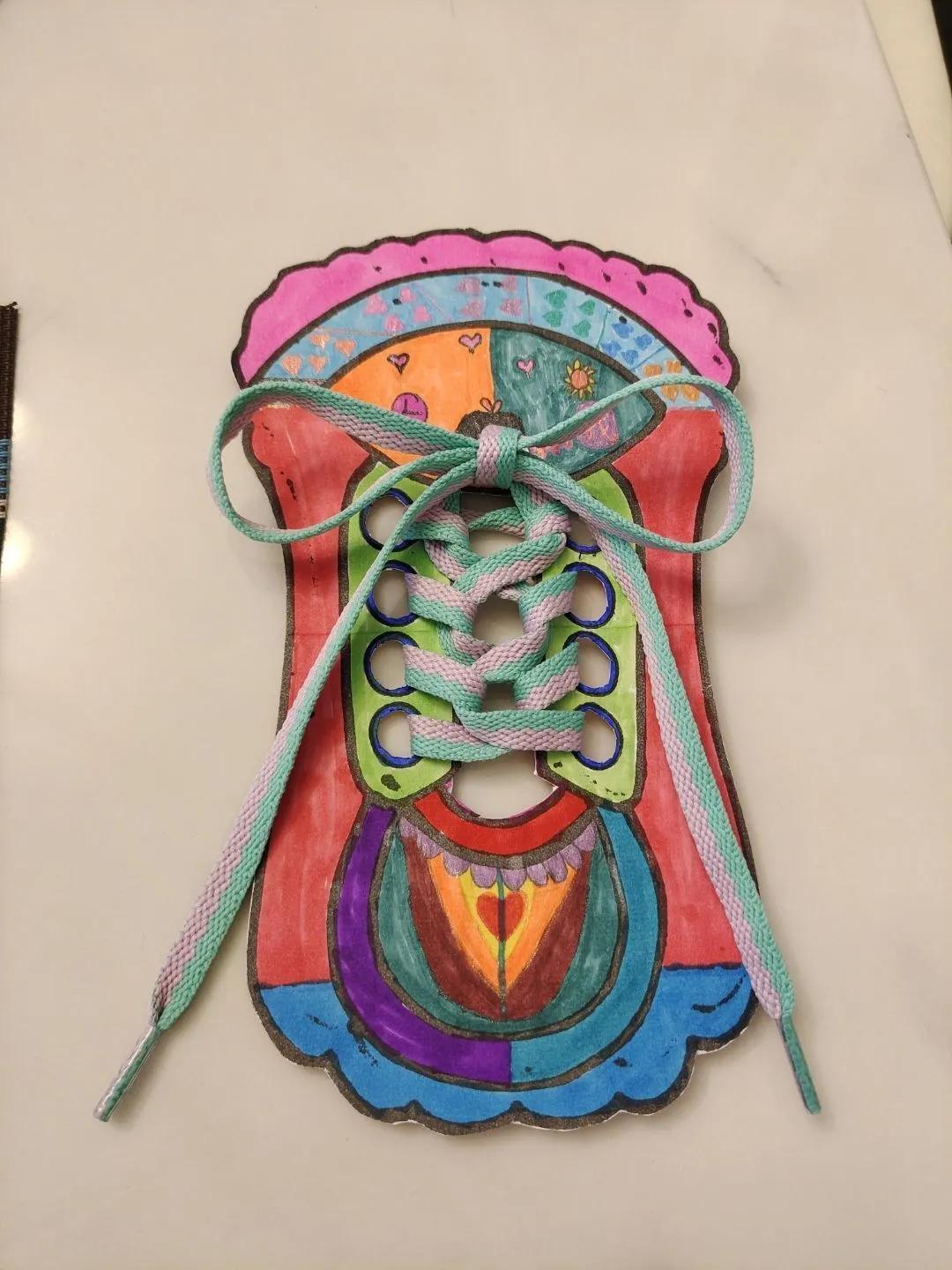 巧手系鞋带手工制作图片,巧手系鞋带活动心得