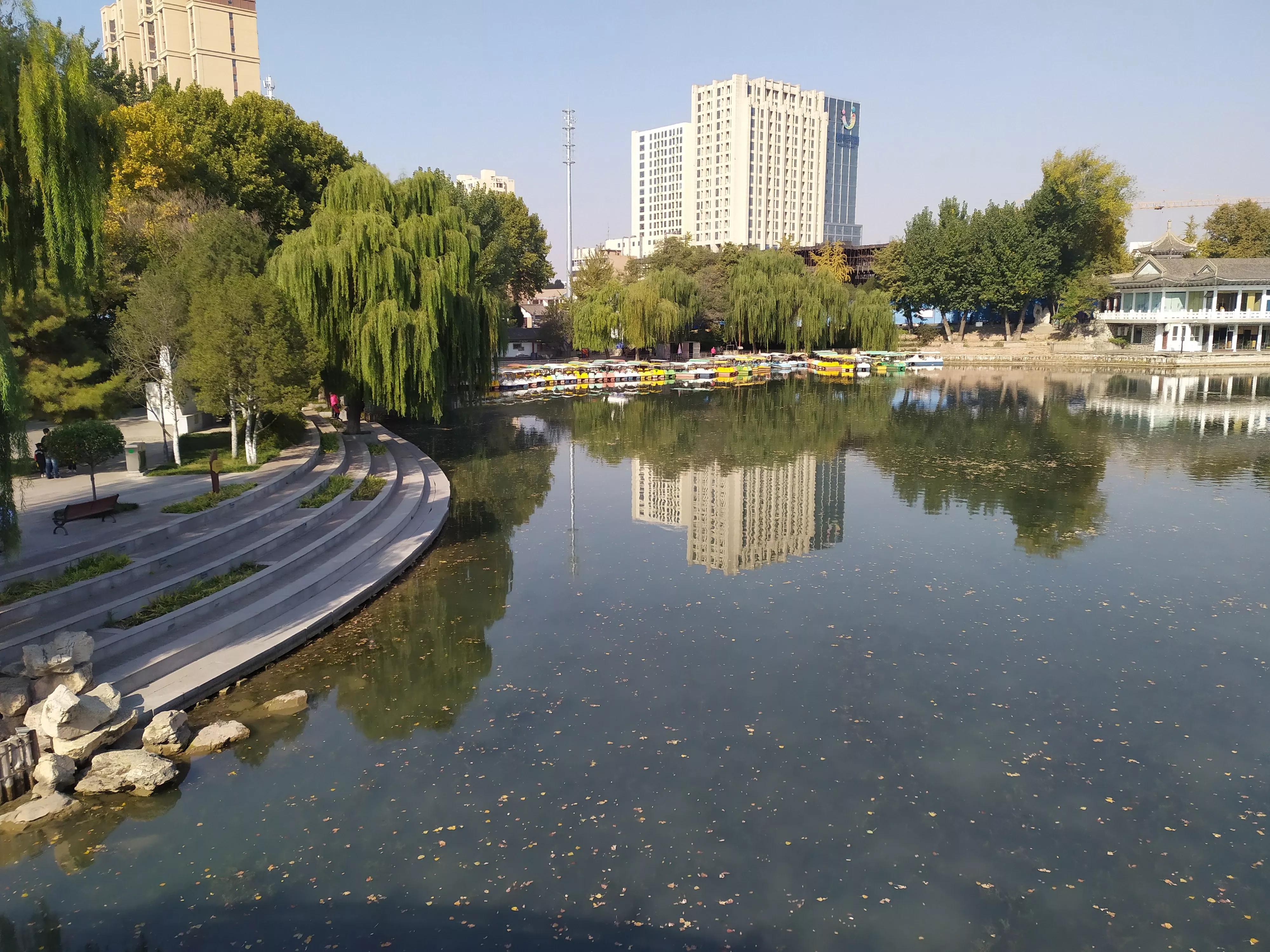 裕西公园秋天的景色,裕西公园的特色