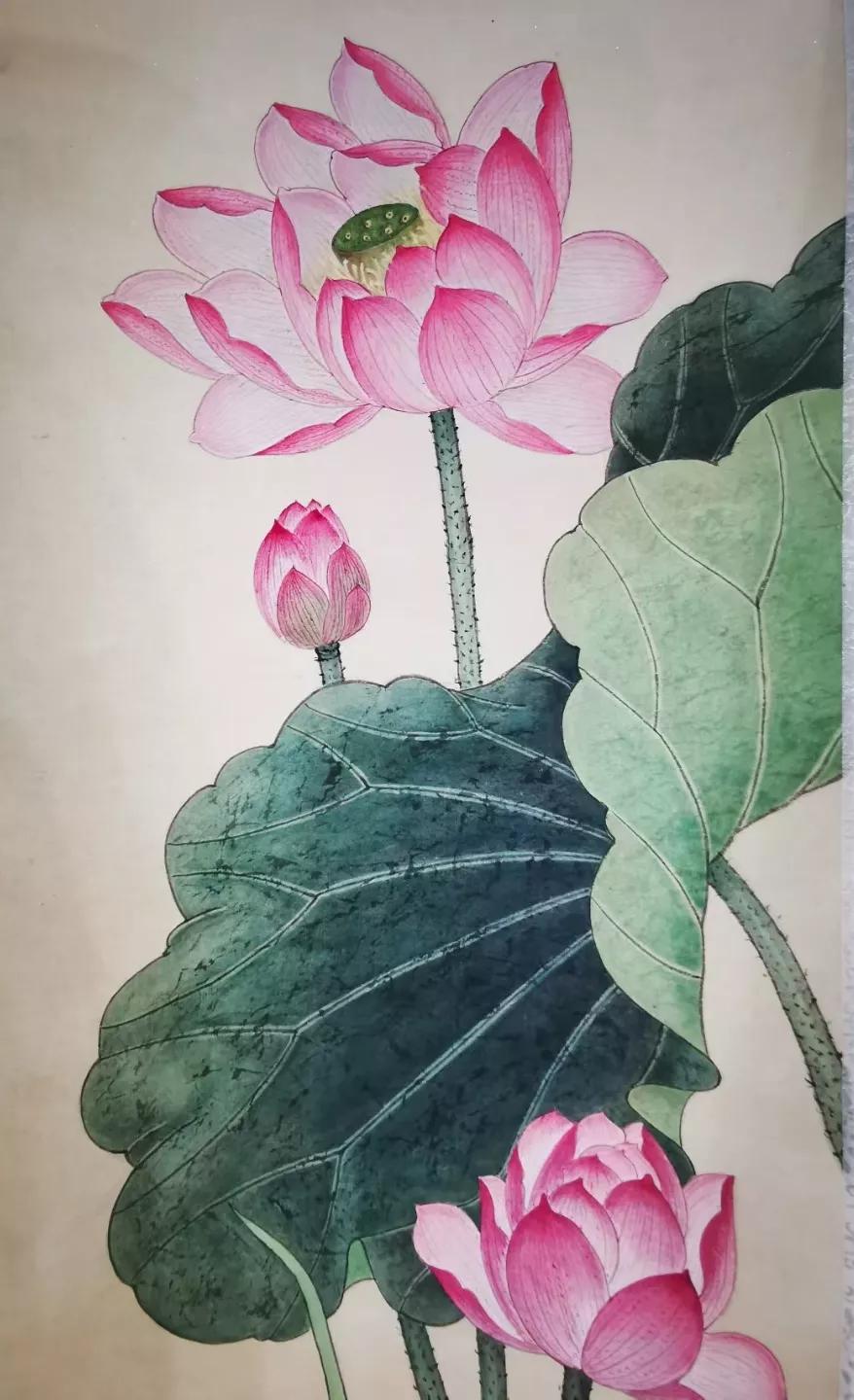 【艺品随录】澹泊自守,墨香飘逸——观毛兰珍工笔画展/平豪撰文