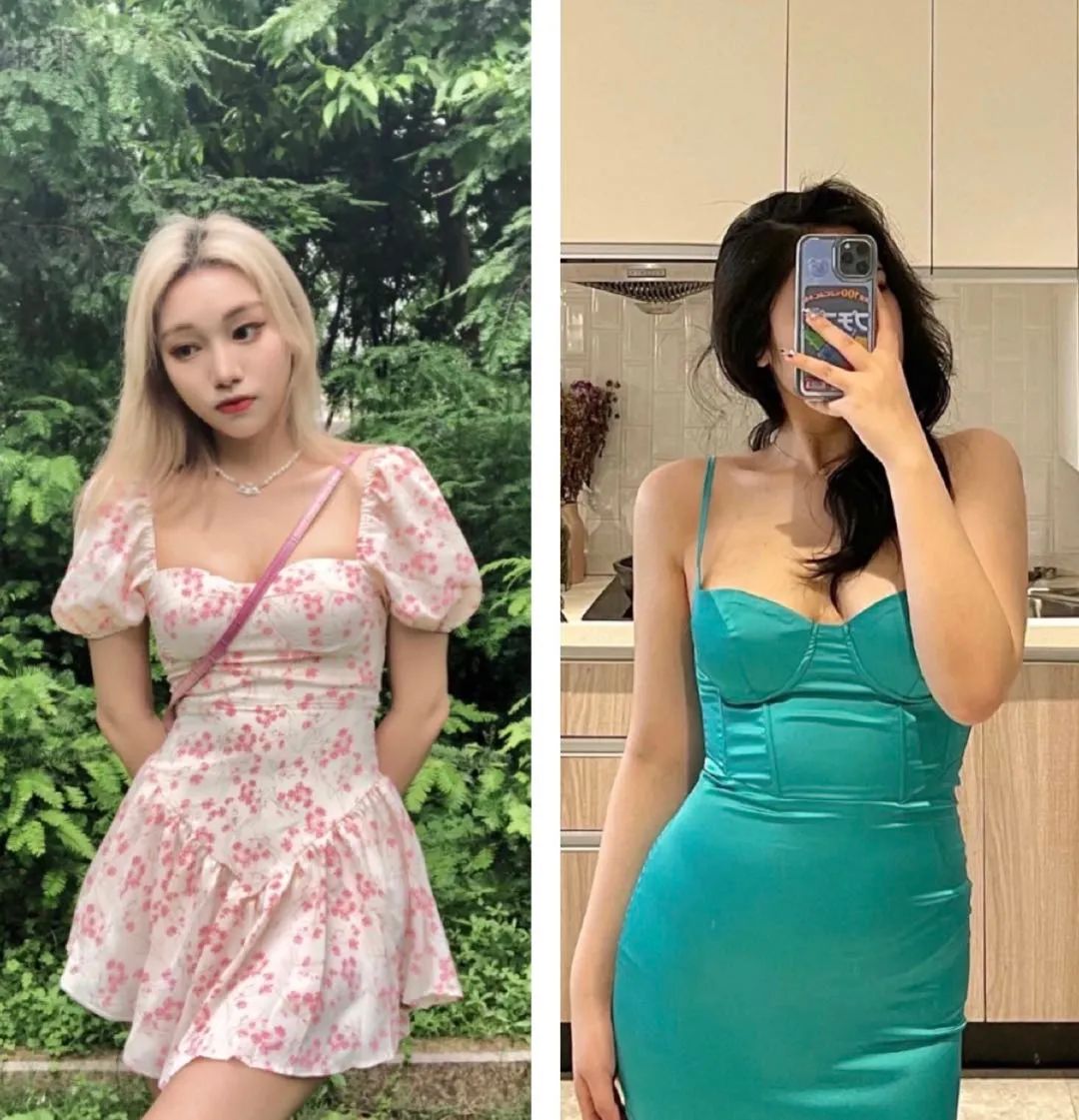 粗腰显瘦连衣裙,女生腰粗肚子大怎么穿衣服