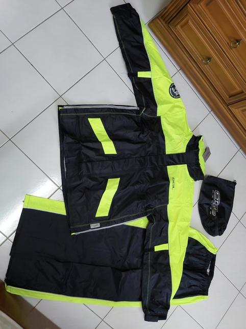 开箱体验，全新雨衣SOLSR-5运动型两件式骑行雨衣