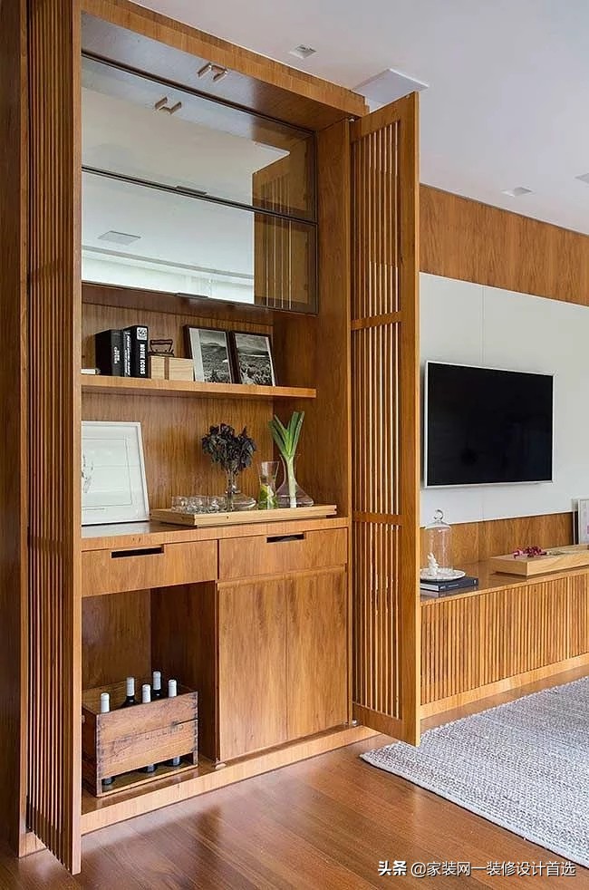 木饰面和岩板哪个上档次,木饰面凸起效果