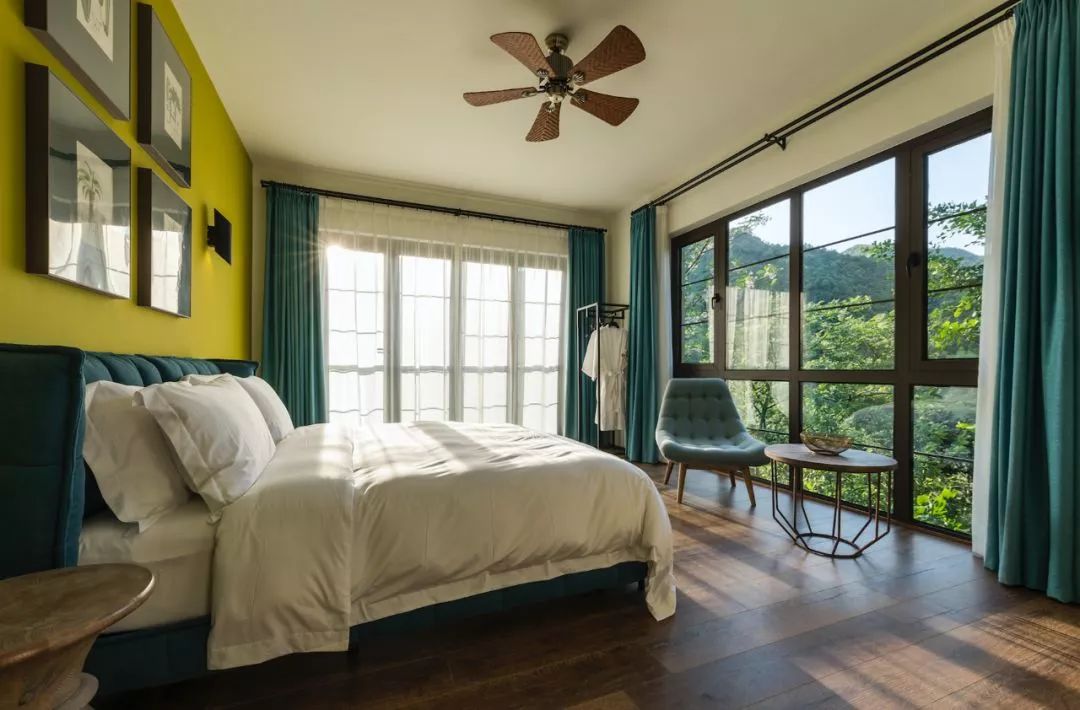 莫干山网红儿童旋转滑梯民宿,莫干山新晋森林亲子民宿无边泳池