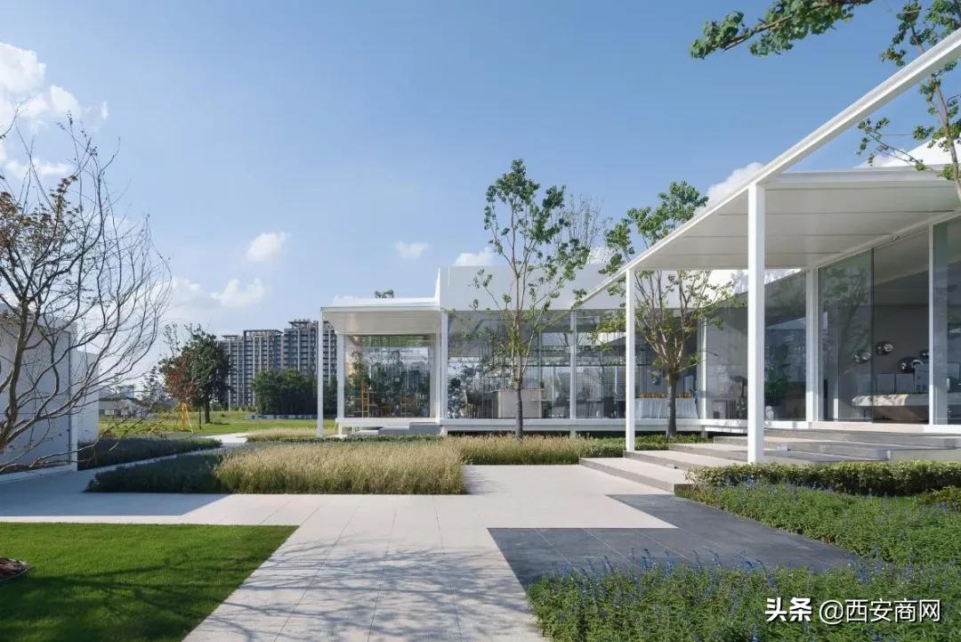 可拆装模块化售楼部,可拆卸装配式售楼中心