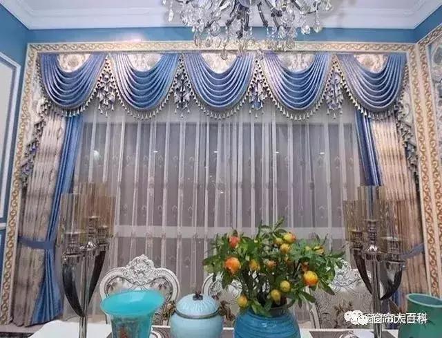 窗帘帘头款式搭配效果图大全,家有窗帘推荐