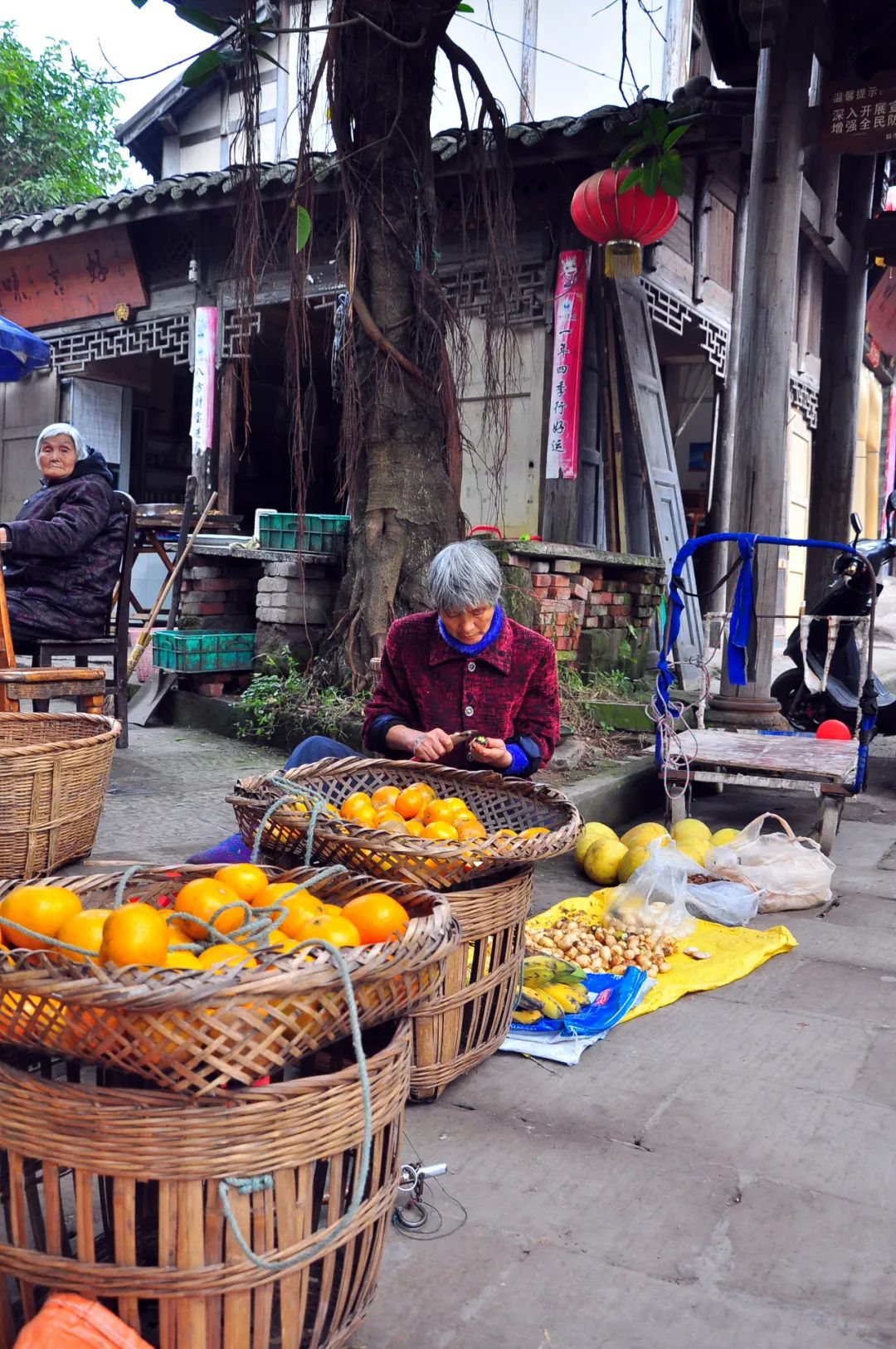 自贡仙市喝茶,自贡仙市古镇围炉煮茶