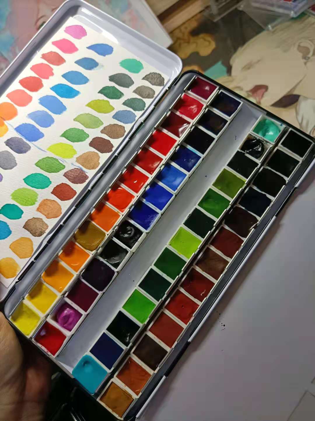 水彩颜料固体怎么挑选,初学者水彩颜料推荐