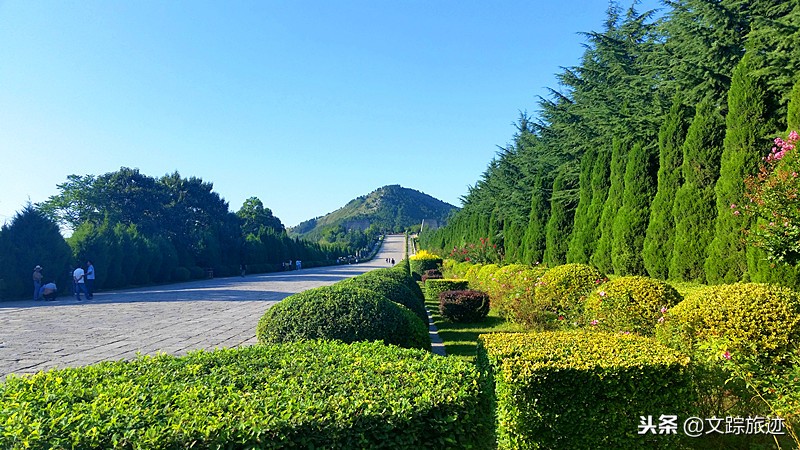 乾陵俯瞰图是睡美人吗,从哪个方位可以看出乾陵像睡美人