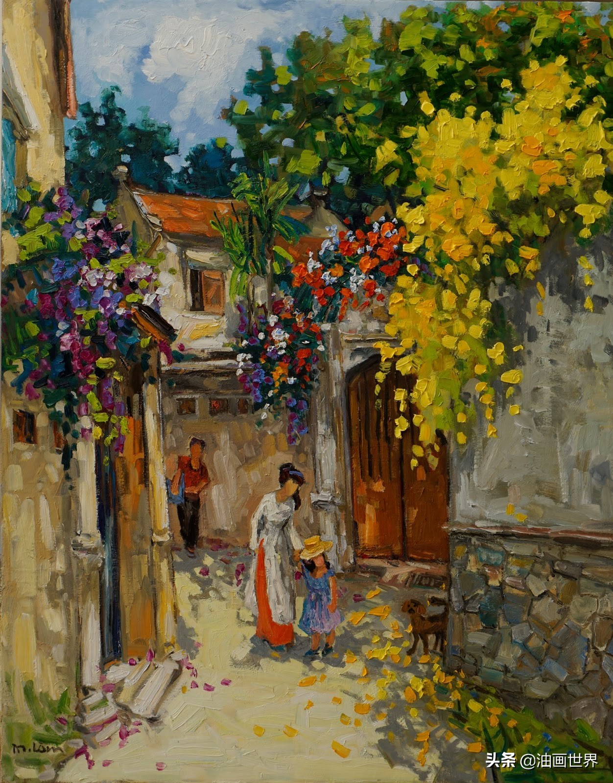 越南最惊艳的画家,越南画家dangvancan作品图片