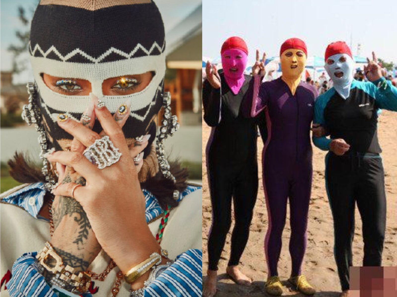 “中国大妈”引领世界潮流,LV再次模仿推出防晒面罩