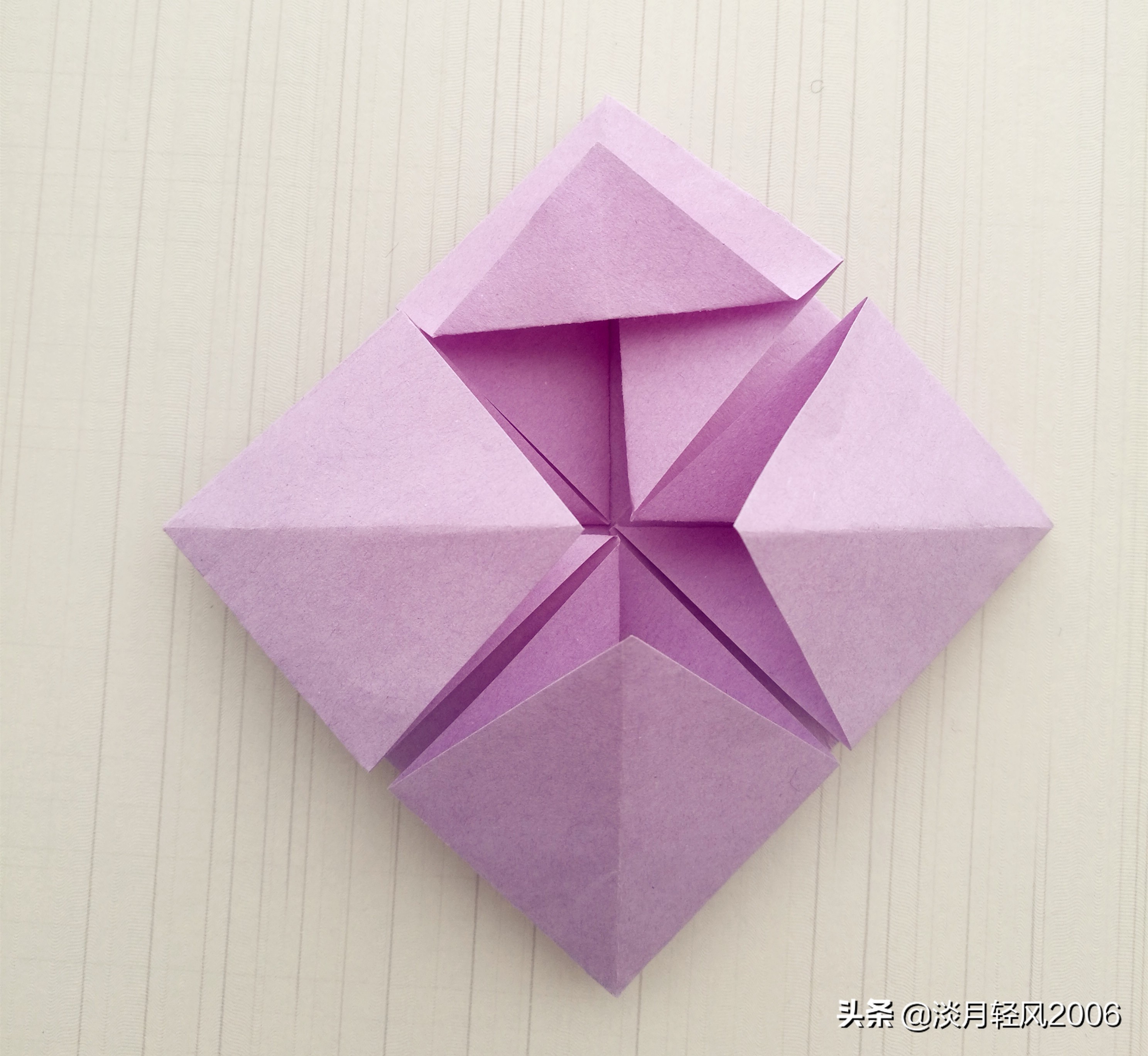 小花篮的折法手工,自制可爱的小花篮折纸