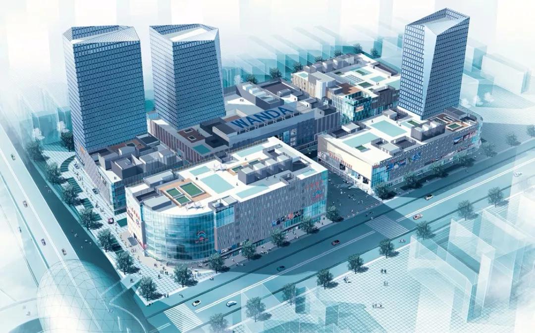 大连万达中心,万达m区装修