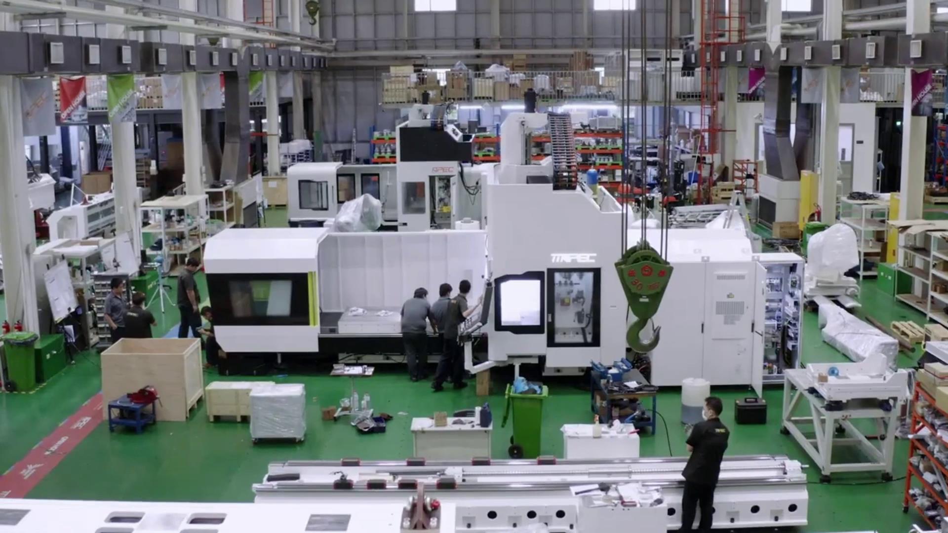 台湾数控机床水平,台湾机床真实图片