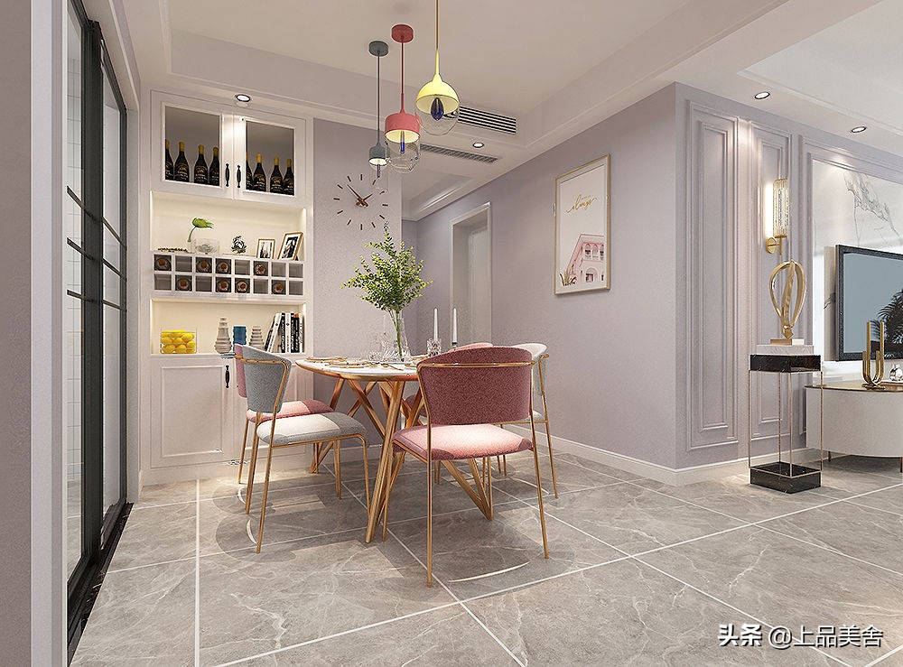 现代北欧风小户型简单舒适的小窝,极简北欧风140平的小清新风四居室