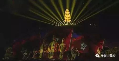 延安宝塔山灯光秀,延安宝塔山灯光秀具体时间