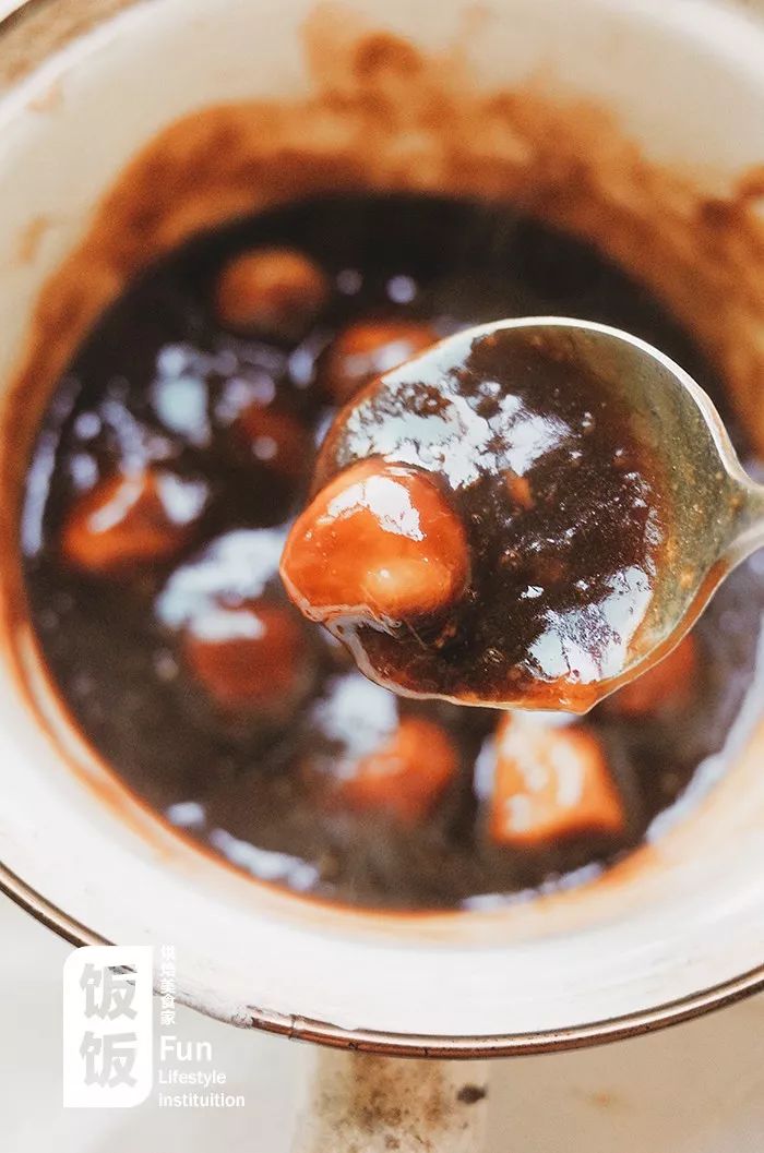 芋圆桂花糖水,鸡头米糖桂花芋圆