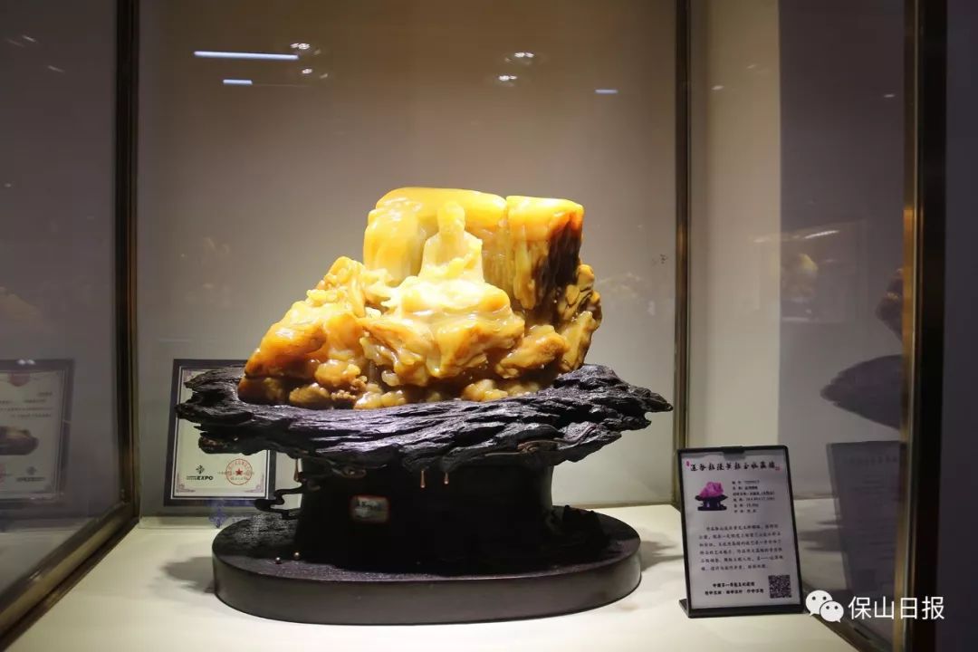 龙陵黄龙玉在哪里,龙陵启运黄龙玉收藏馆