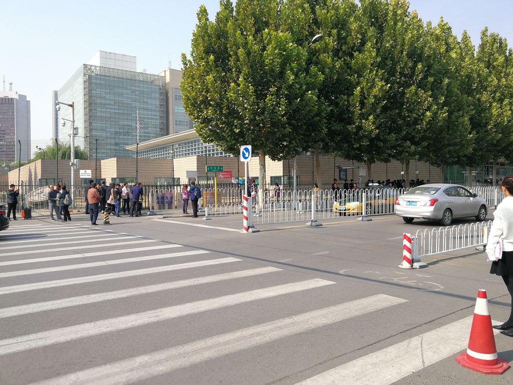 使馆区,使馆区建设