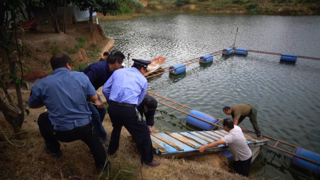 全面清理养殖网箱,水域取缔网箱养殖