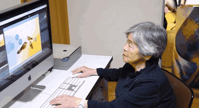 日本老奶奶搞笑摄影,九十多岁的日本奶奶摄影