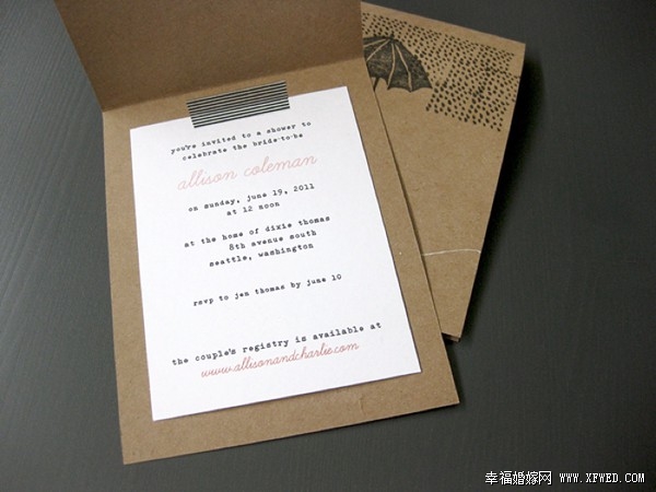 教你如何DIY你的婚礼请柬