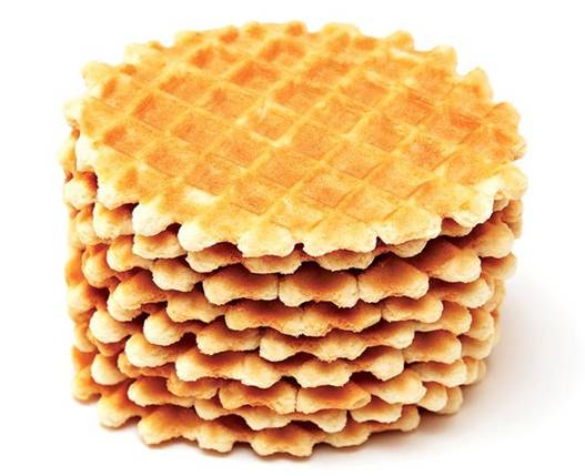 华夫饼为什么有许多坑,华夫饼为什么变得很大