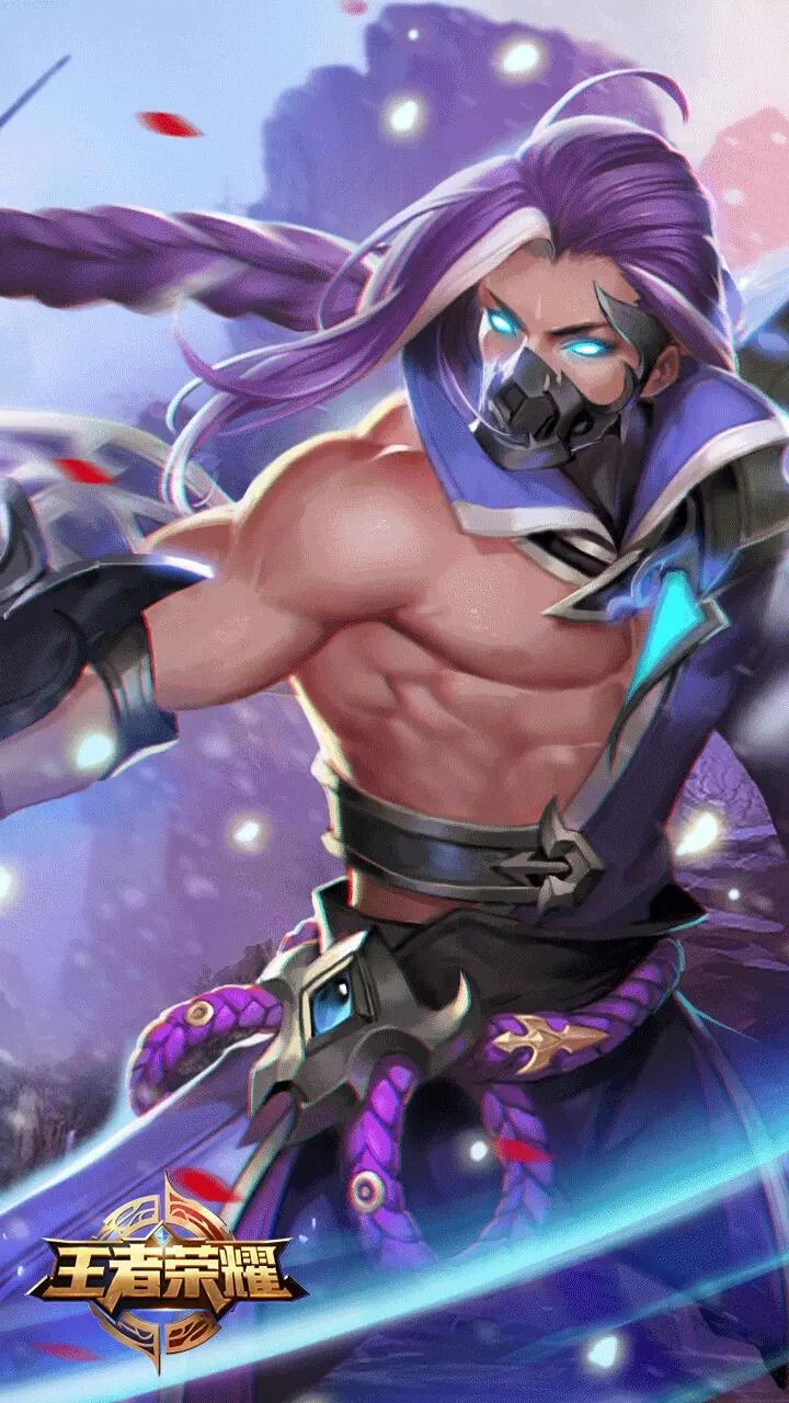 隐藏杀手兰陵王,阴暗兰陵王图片