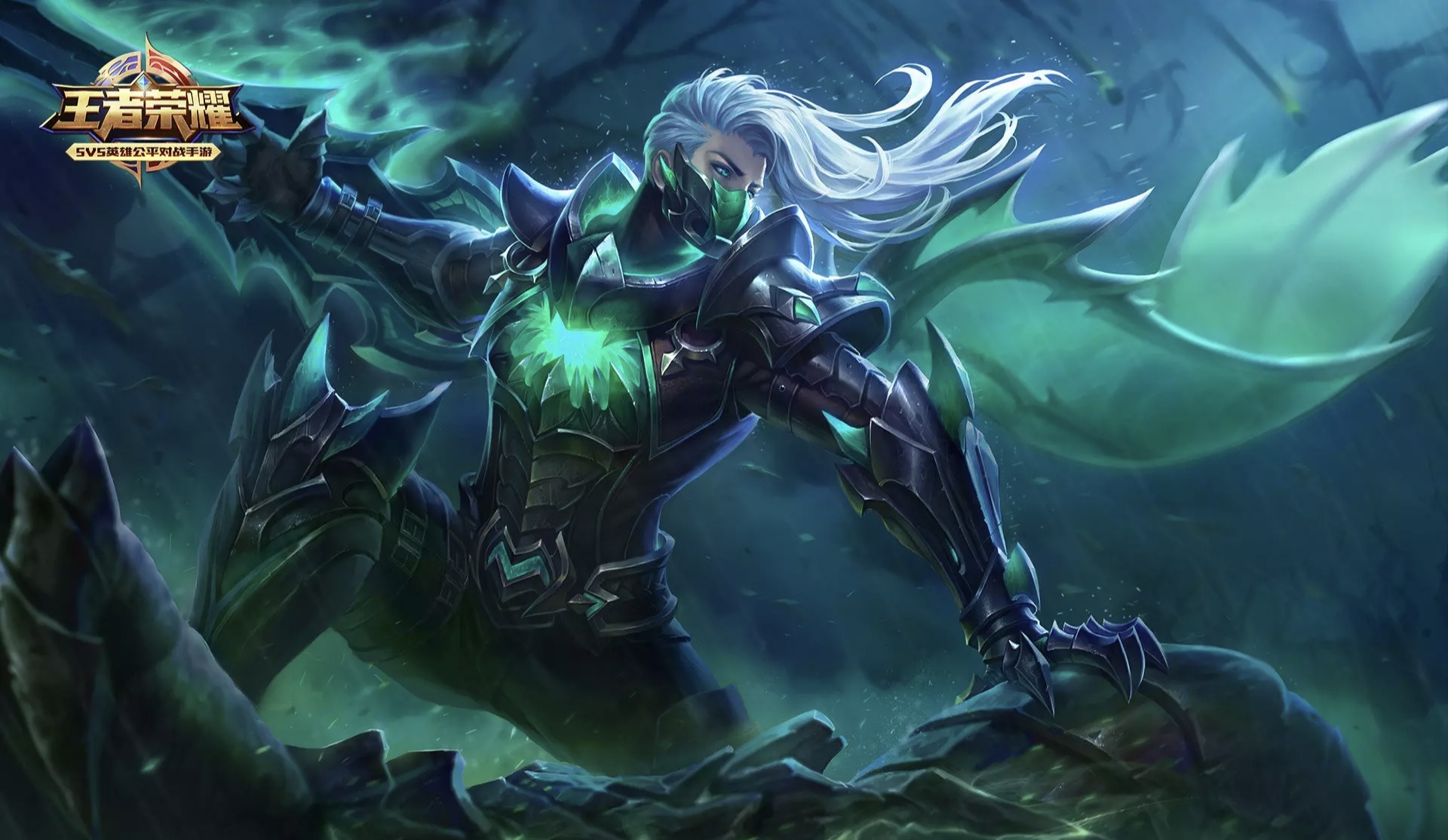 隐藏杀手兰陵王,阴暗兰陵王图片