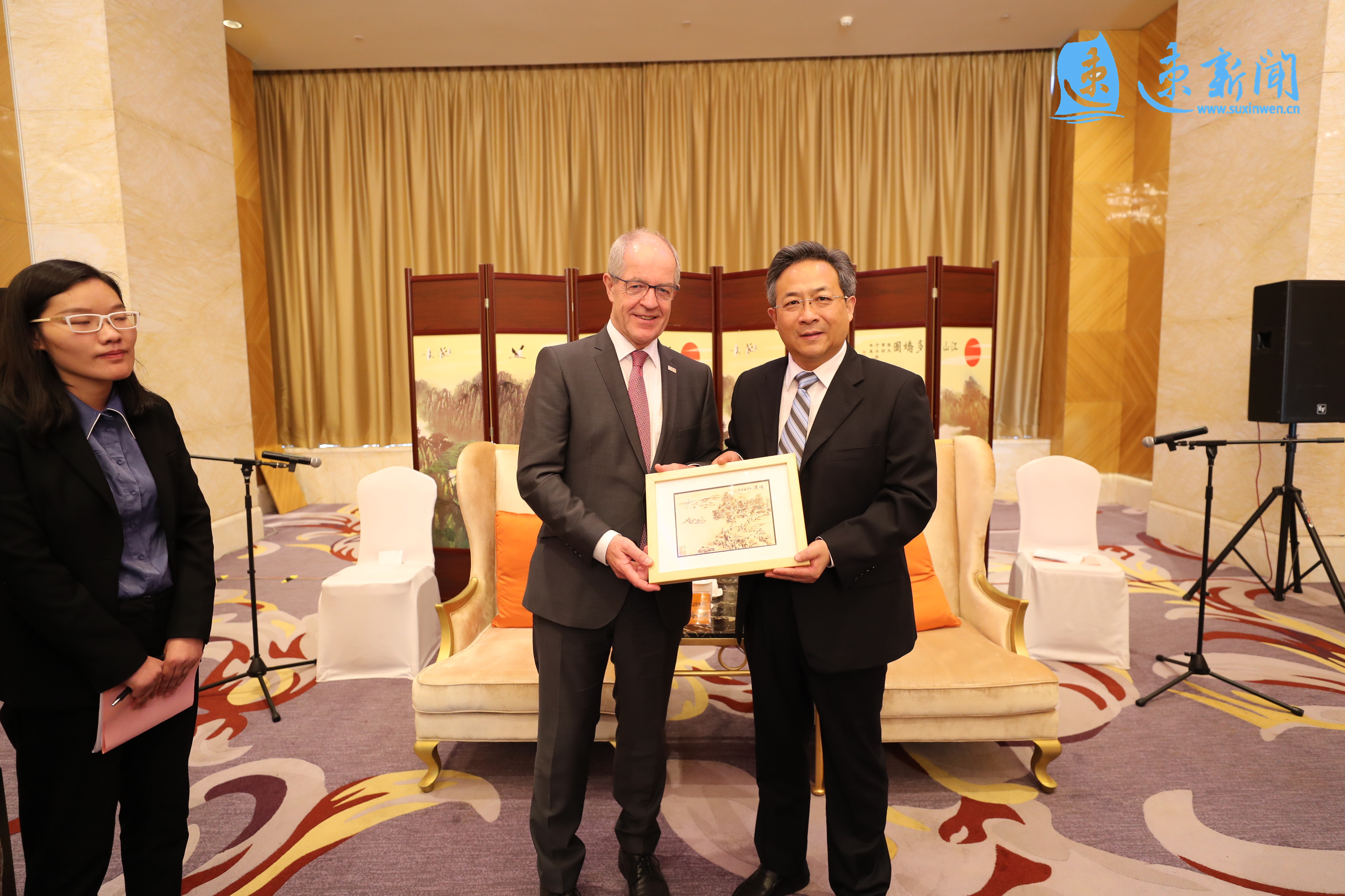 携手共赢促发展，宿迁迎来德国一城市友好访问团