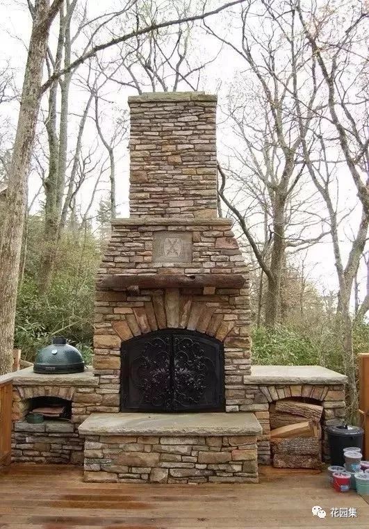 冬季的院子火炉,那一抹温暖