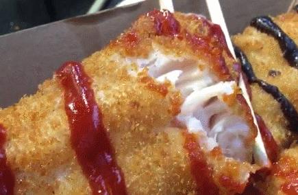 开发区步行街炸鱿鱼,沈阳炸鱼排店