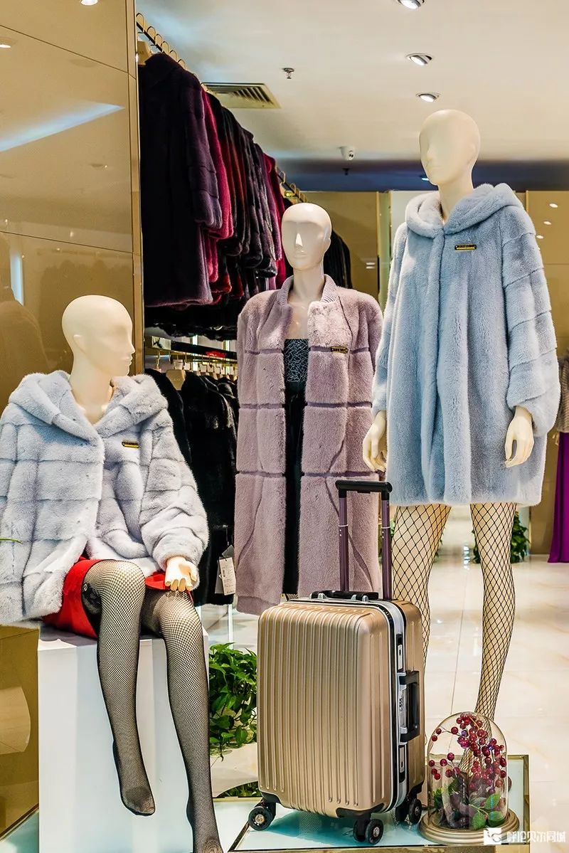 华斯裘皮城十周年,华斯皮草国庆新款