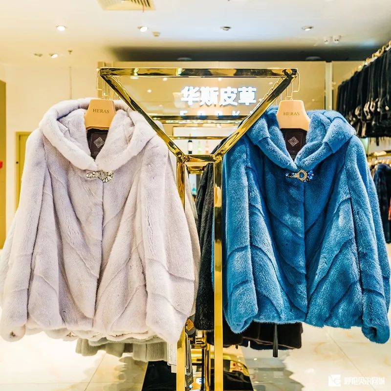 华斯裘皮城十周年,华斯皮草国庆新款