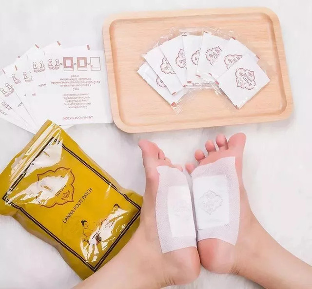 湿气不重但是很胖,泰国的祛湿足贴