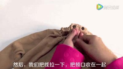 针织衣领松垮怎么缩小领口,高领毛衣领口松了最快的恢复方法