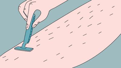 体毛旺盛的女生到底有多惨？？看着都疼啊啊啊啊