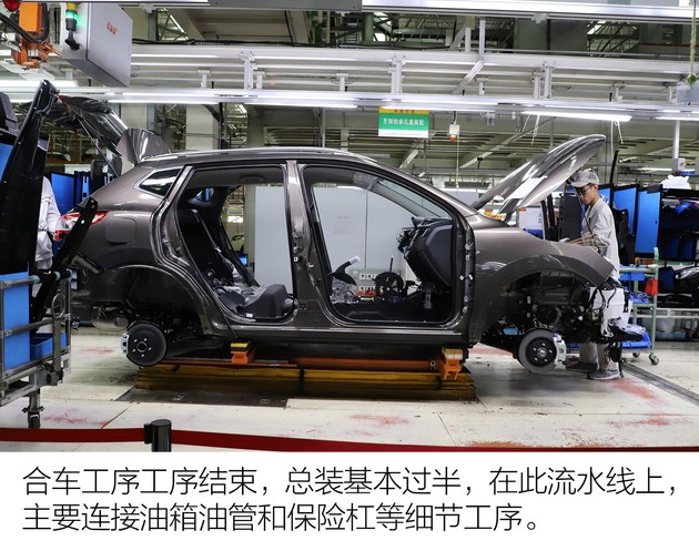 东风日产大连工厂哪年投产,大连东风日产参观生产车间