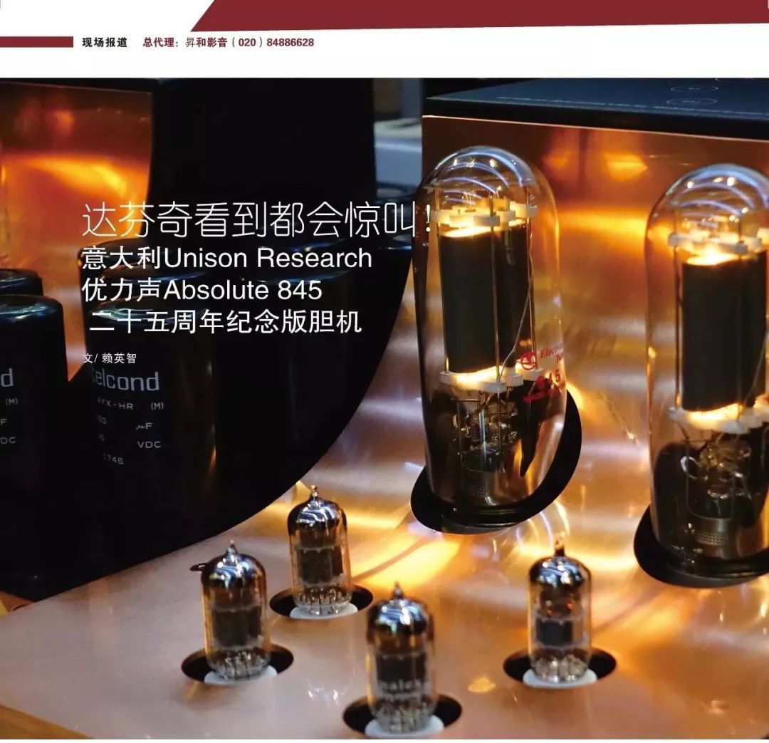 业界一致推崇Absolute84525周年纪念版意大利优力声UnisonResearch