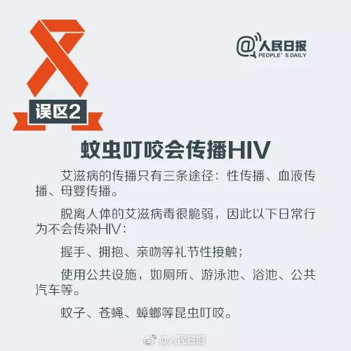 关于艾滋病的十大谣言,关于艾滋病的七种谣言