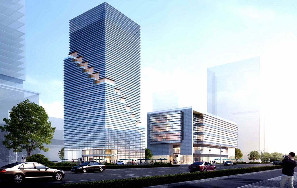 总投3.8亿！城北“新型地标”建筑！打造空中绿色阶梯！设置观景玻璃体！
