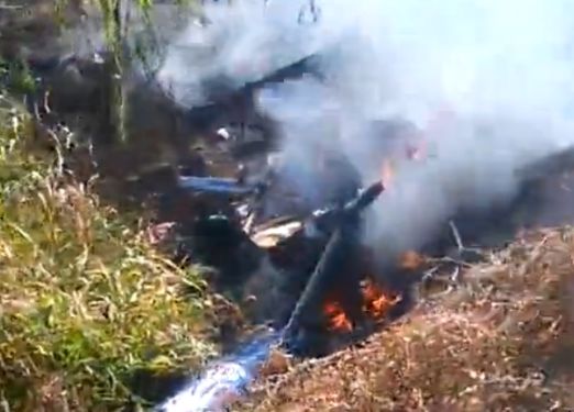 秦皇岛民用直升机坠毁事件,河北秦皇岛一小型直升机坠毁起火