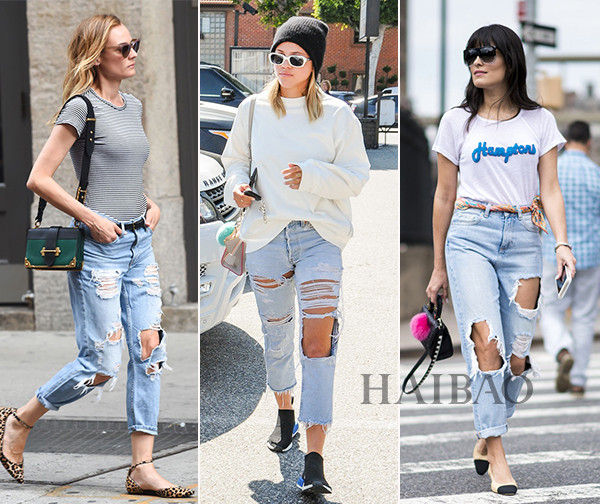 浅色牛仔裤雷区,牛仔裤怎么穿才不会出现尴尬区