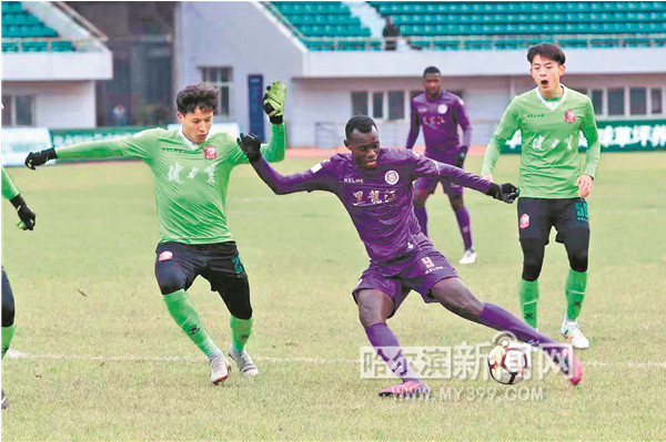 提前三轮保级成功,龙江冲超