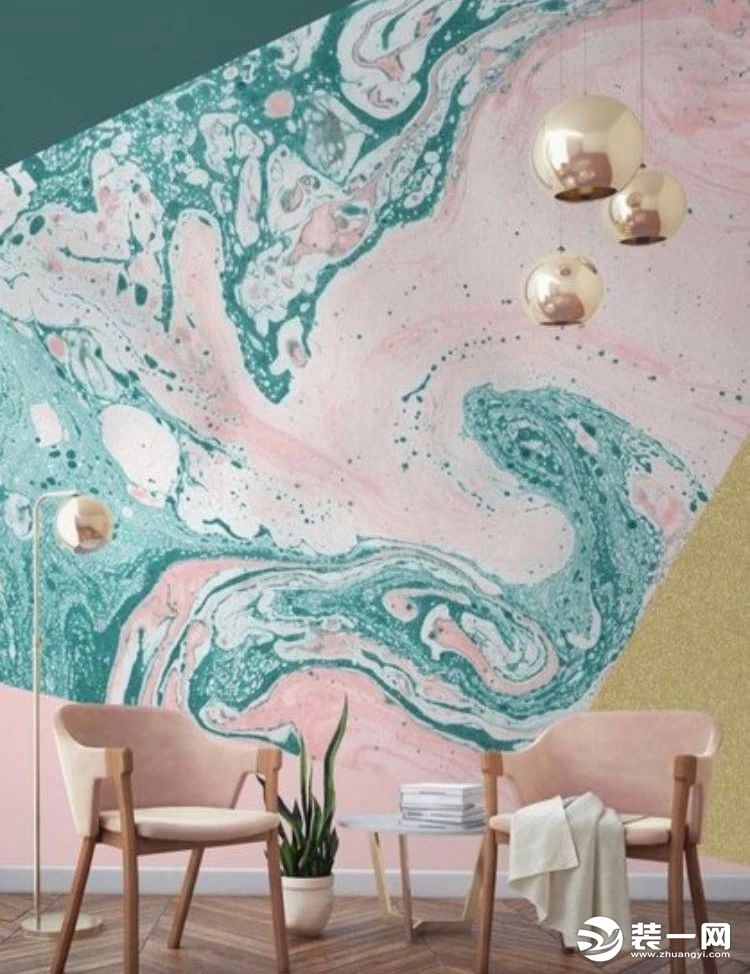 装修风格效果图2024最新款墙纸,整体墙贴墙纸效果图