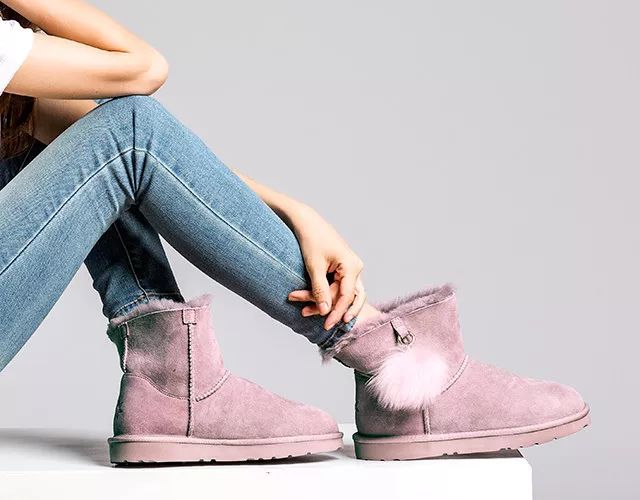 一条好物节｜经典款羊皮毛一体雪地靴，轻薄温暖的羊绒连裤袜