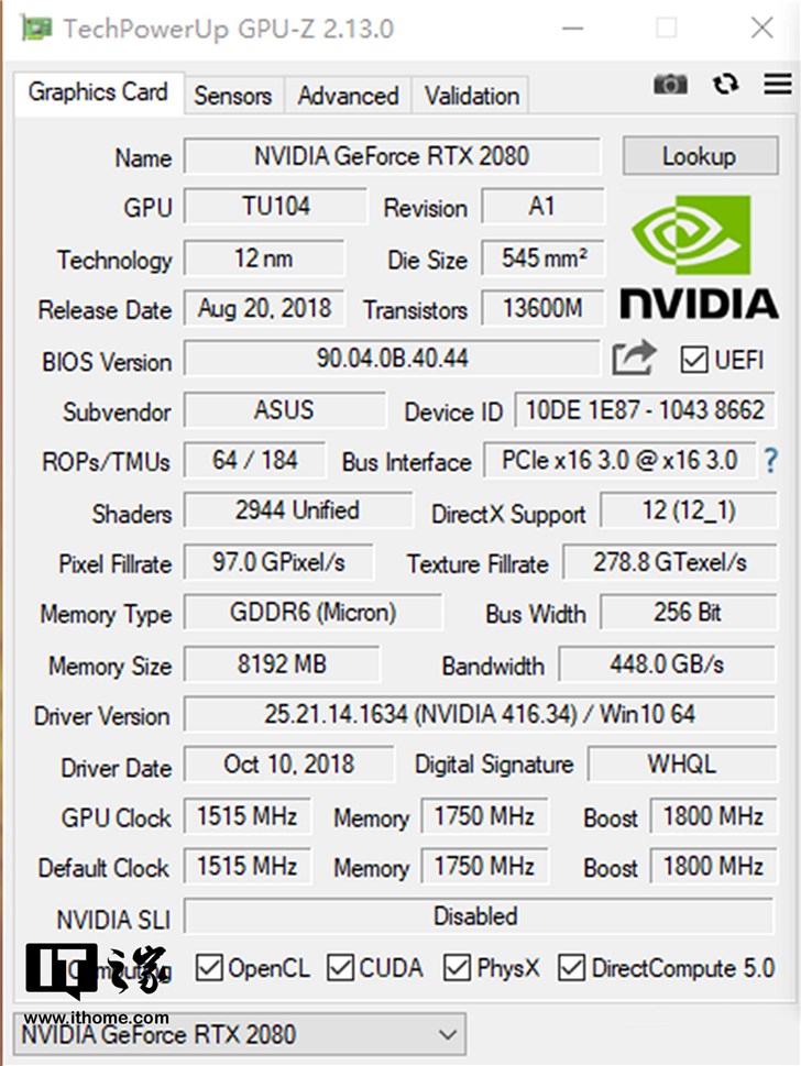 华硕显卡rtx2080ti,显卡华硕rtx2080ti