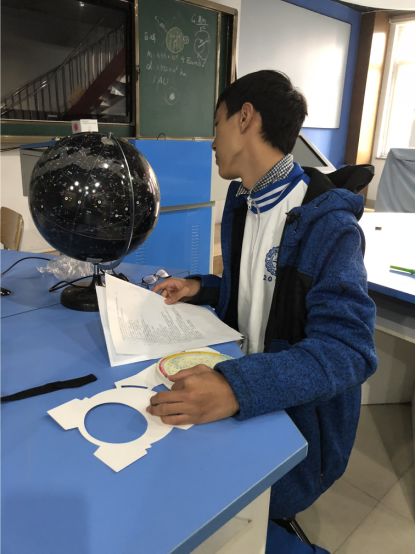 「缤纷社团·xing野天文社」刻苦磨砺，迎难而上，征战区级天文竞赛！