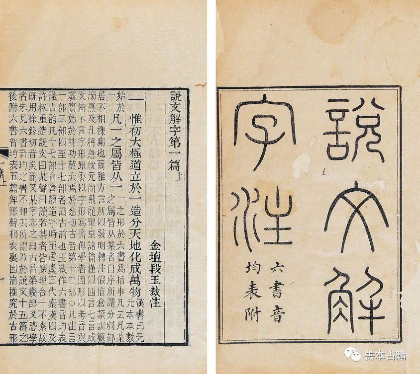 段玉裁精注《说文解字》